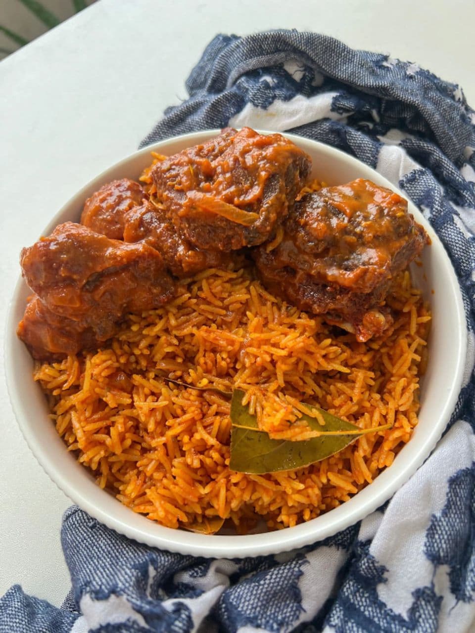 Jollof Rice with Chicken